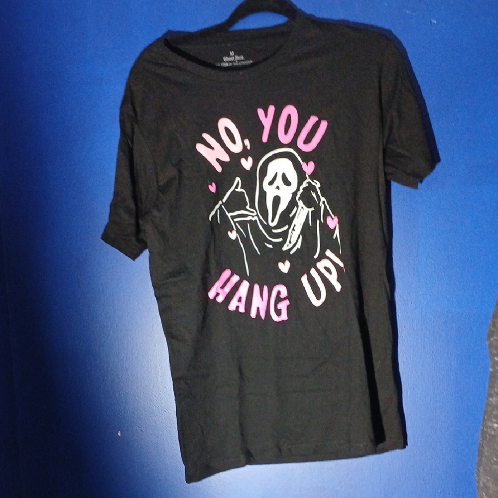 Black and Pink Ghostface Tee
